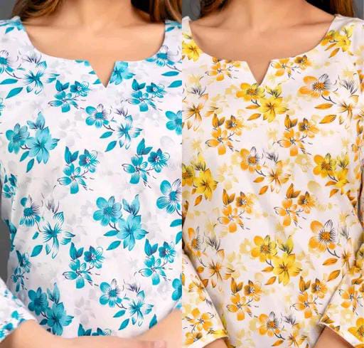 SUMMER SPECIAL PRINTED KURTI