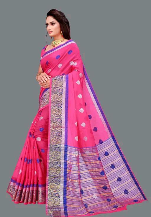 COTTON PRINTED SAREE