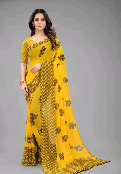 TRENDING CHIFFON SAREE