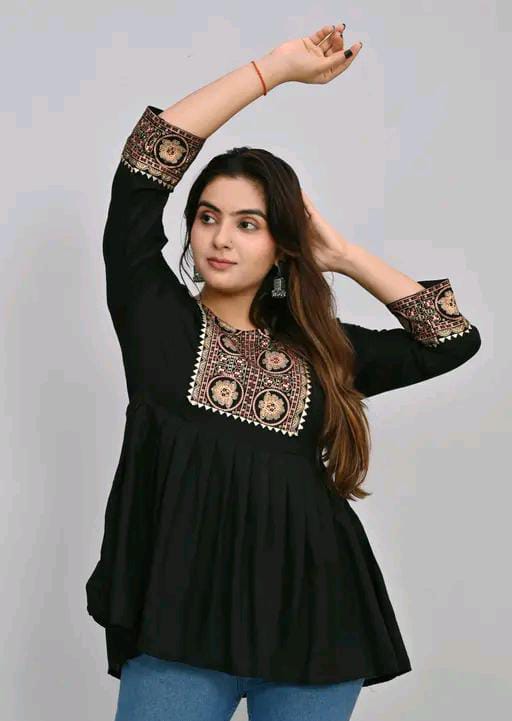 TRENDING EMBROIDERED TOP FOR WOMEN'S