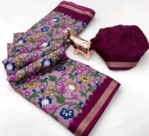 COTTON SILK SAREE
