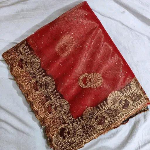 Party wear trending embroidered saree