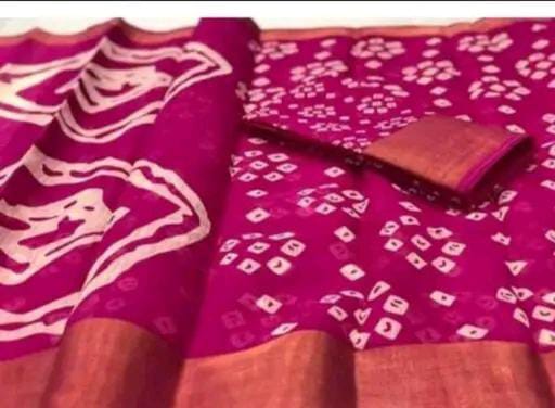 SPECIAL BANDHANI COTTON SAREE