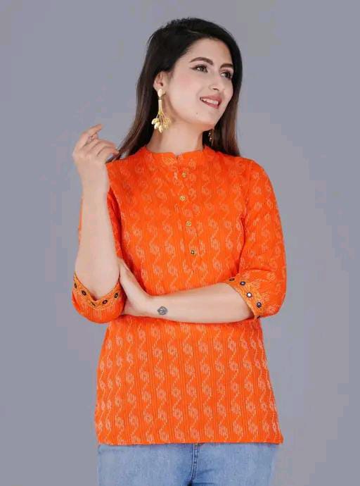 COTTON TOP KURTI