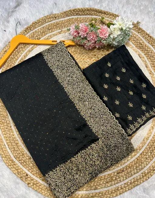 BOLLYWOOD STYLE EMBROIDERED SAREE