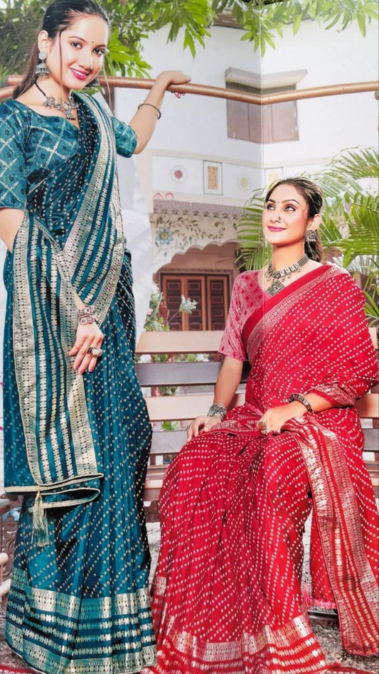 Mirchi Magic Combo pack Fancy Saree