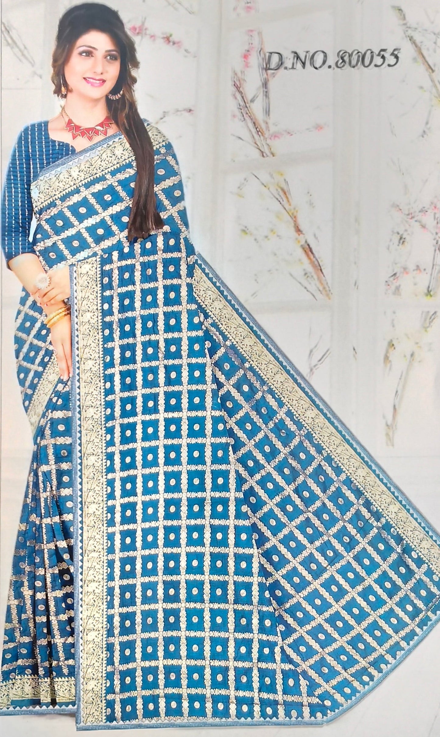 Chiknagiri Crakszy Printed Saree