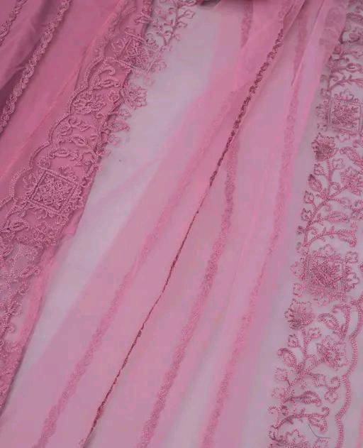 Women Net Kurti Set with Dupatta