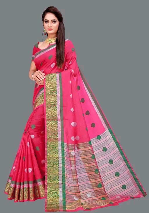 COTTON PRINTED SAREE