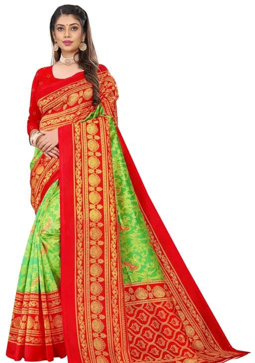 BOLLYWOOD STYLE SILK BANARSI SAREE