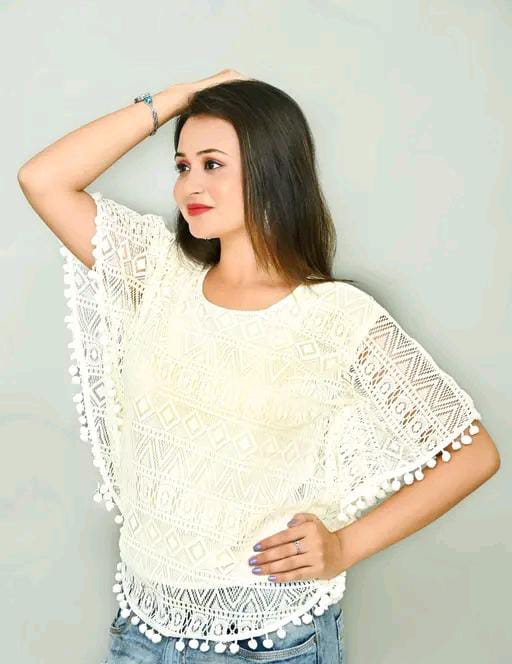 PARTY WEAR CROP TOP FOR WOMEN'S