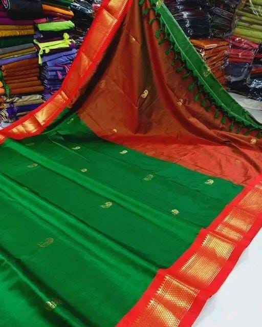 BANARSI COTTON SILK SAREE