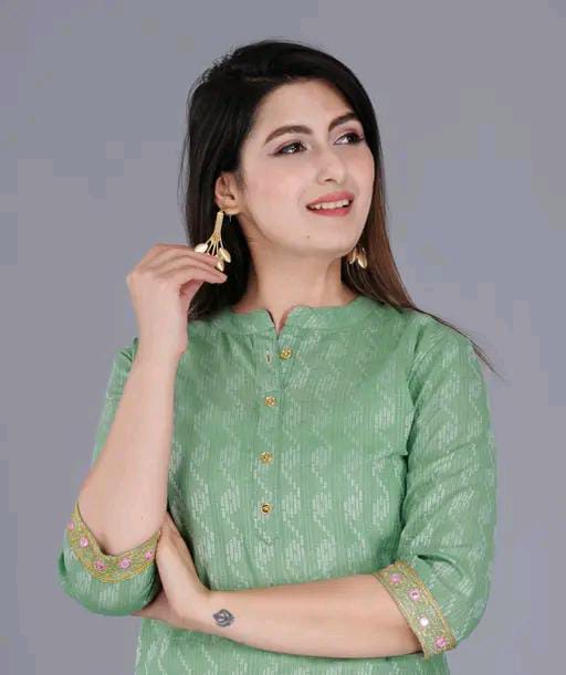 SUMMER SPECIAL COTTON TOP KURTI