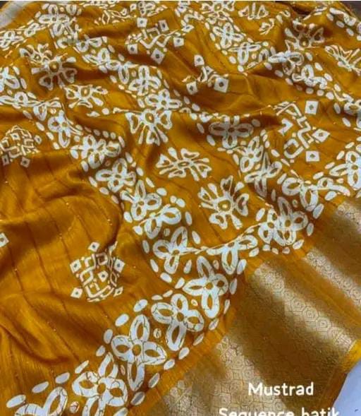 DOLA PRINT MOSS MELO SAREE