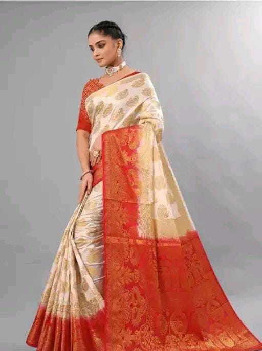 BOLLYWOOD STYLE BANARSI SILK SAREE