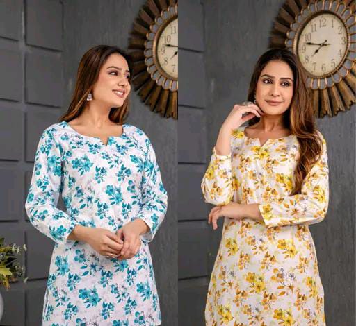 SUMMER SPECIAL PRINTED KURTI