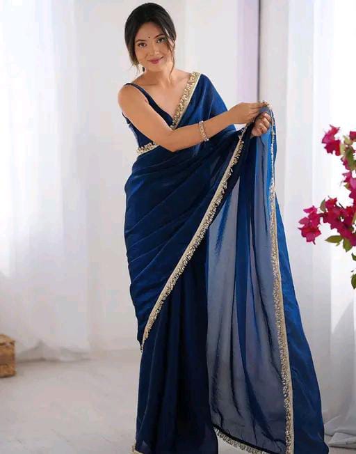 TRENDING SILK NET SAREE