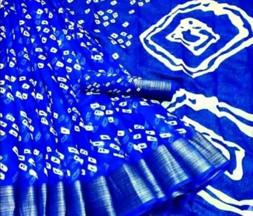 SUMMER SPECIAL BANDHANI COTTON SAREE