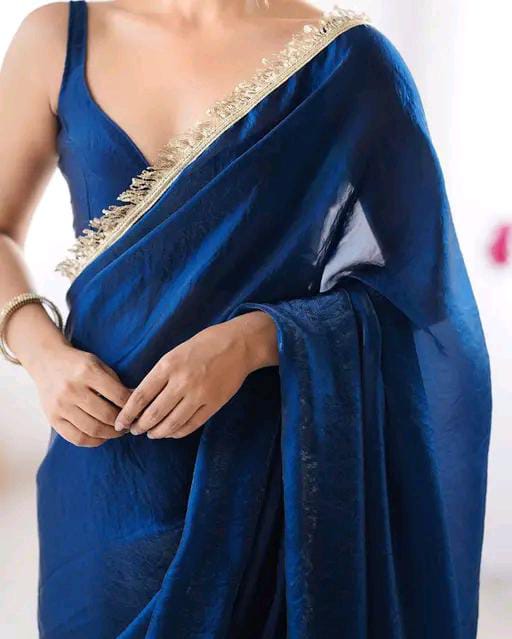 TRENDING SILK NET SAREE