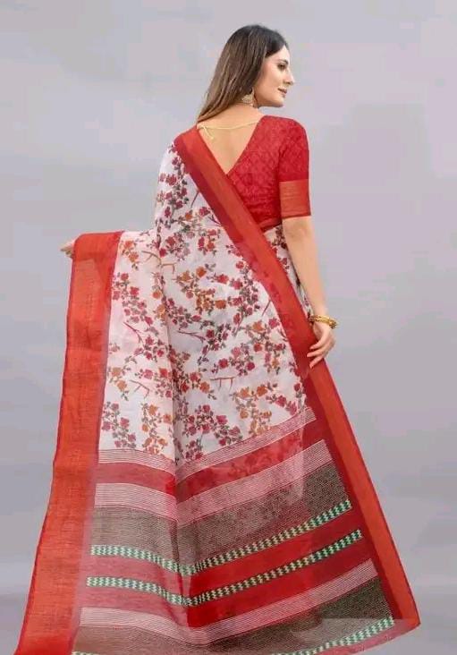 BOLLYWOOD STYLE COTTON SAREE