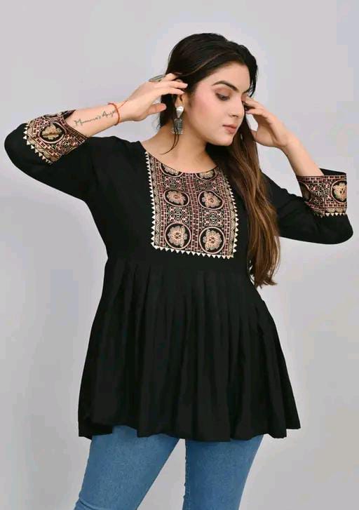 TRENDING EMBROIDERED TOP FOR WOMEN'S