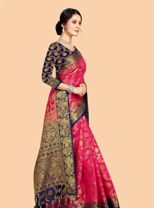 TRENDING BANARSI SILK SAREE