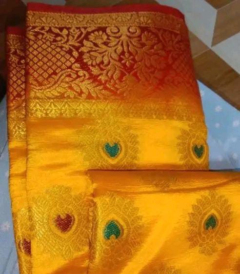 TRENDING BANARSI SILK SAREE