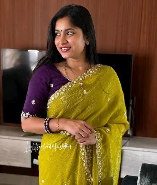 ORGANZA JIMMY CHOO SAREE