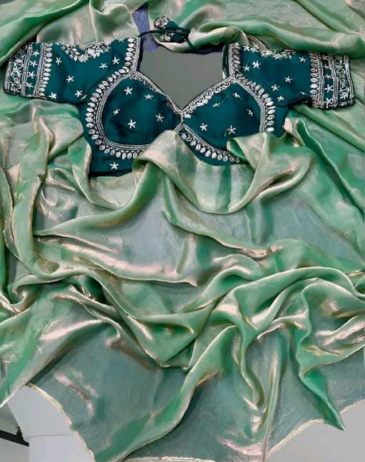 NEW TRENDING PARTY WEAR HEAVY SILK SAREE