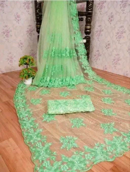 FANCY NET SAREE