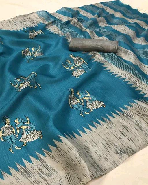 WOMEN'S PRINTED SAREE