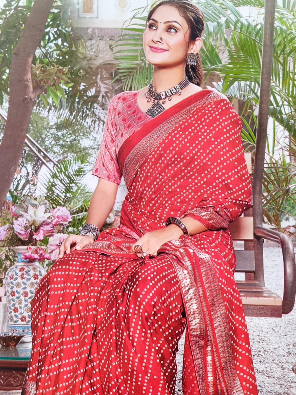 Mirchi Magic crafting Single pack Fancy Saree