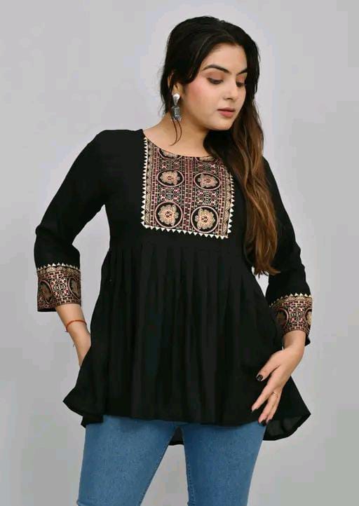TRENDING EMBROIDERED TOP FOR WOMEN'S