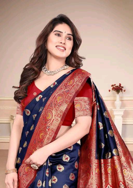 WOMEN'S BANARSI SILK SAREE