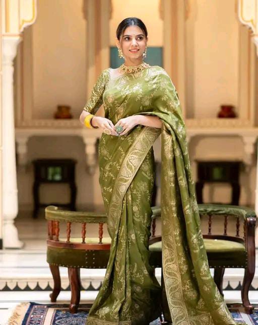 NEW FANCY BANARSI SAREE