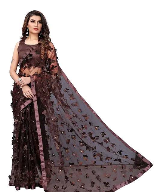 BOLLYWOOD STYLE NET SAREE