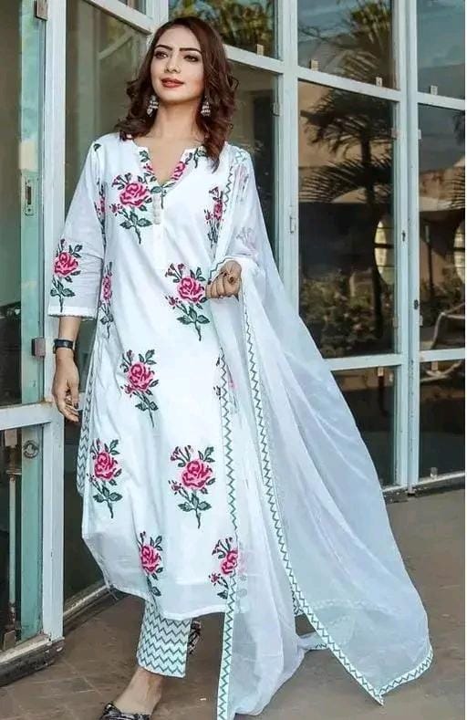 WOMEN'S PRINTED COTTON SUITS