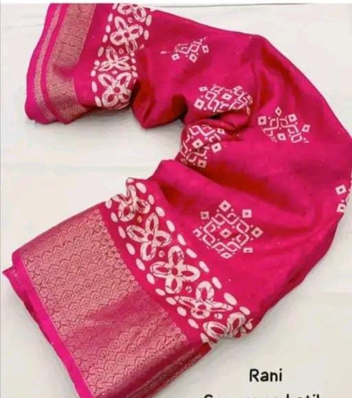 DOLA PRINT MOSS MELO SAREE