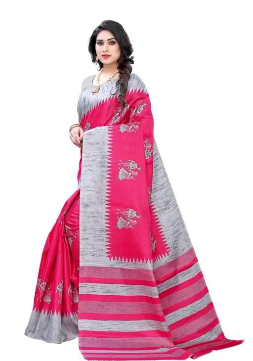 WOMEN'S PRINTED SAREE