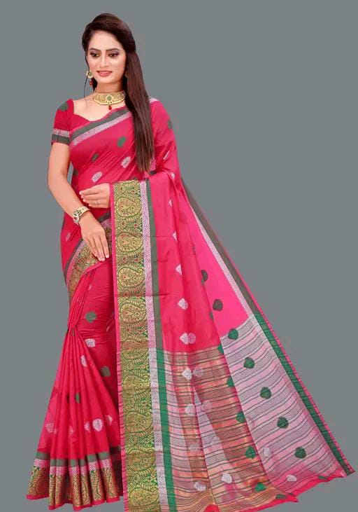 COTTON PRINTED SAREE