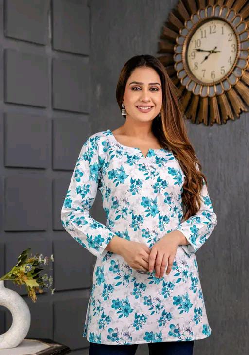 SUMMER SPECIAL PRINTED KURTI