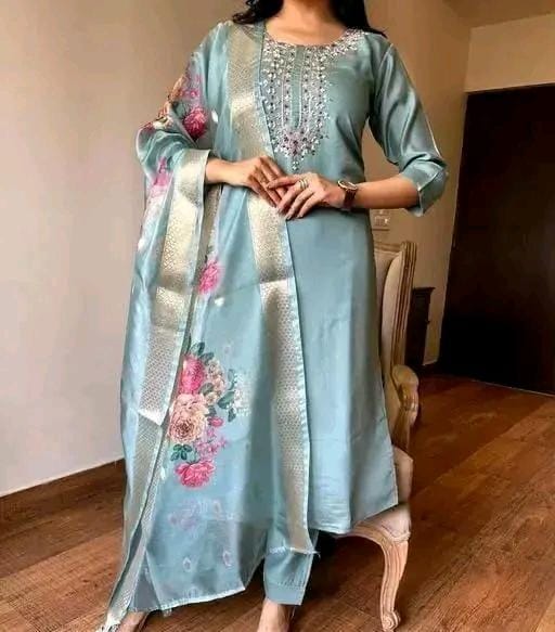 TRENDING COTTON KURTI SET