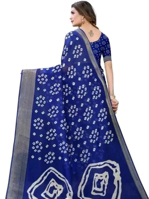 SUMMER SPECIAL BANDHANI COTTON SAREE