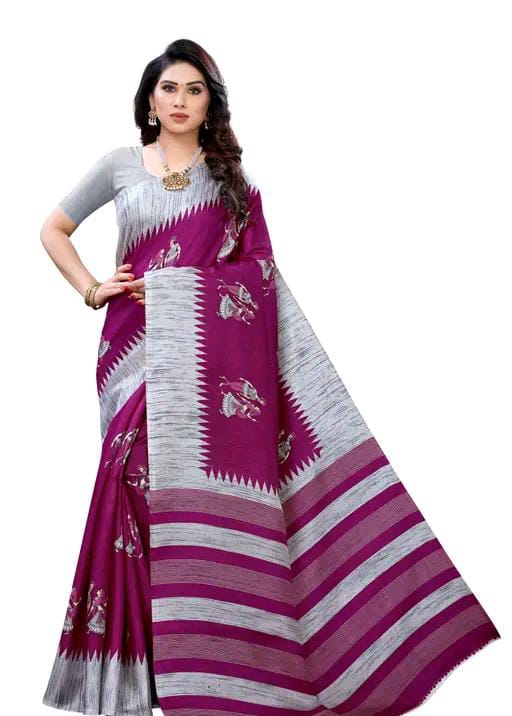 WOMEN'S PRINTED SAREE