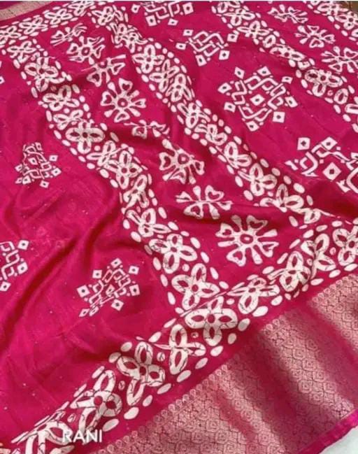 DOLA PRINT MOSS MELO SAREE
