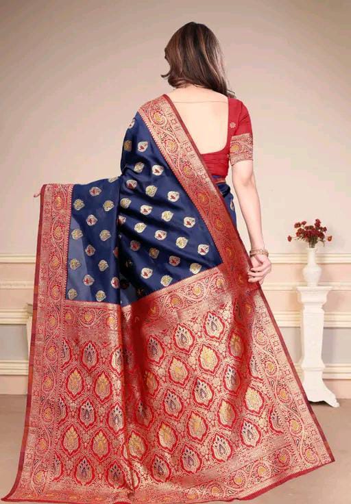 WOMEN'S BANARSI SILK SAREE