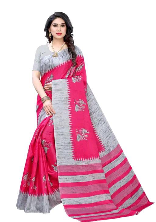 WOMEN'S PRINTED SAREE
