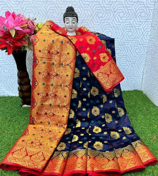 FANCY BANARSI SILK SAREE