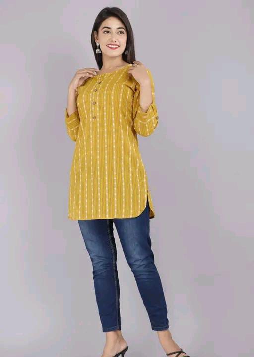 SUMMER SPECIAL COTTON TOP KURTI