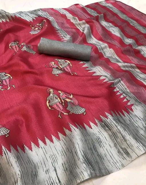 WOMEN'S PRINTED SAREE